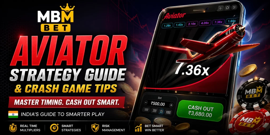 MBM Bet Aviator game interface showing crash multiplier, cashout timing, and real-time betting round